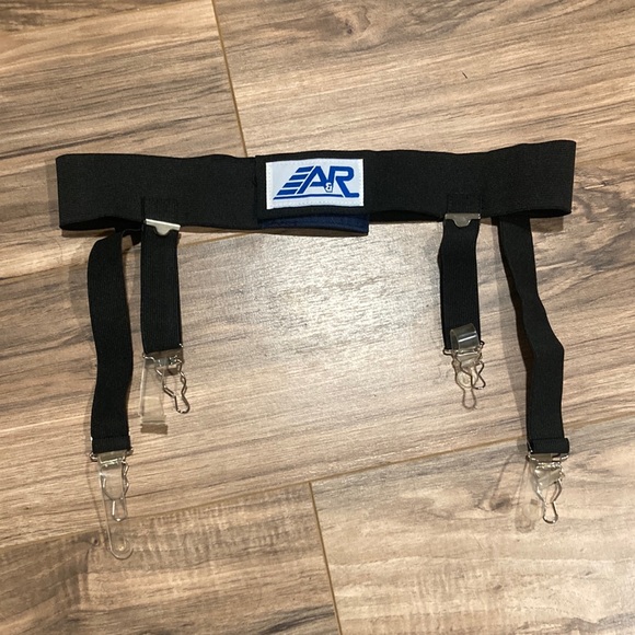 A&R Pro Heavy Duty Ice Hockey Sock Garter Belt Holds Socks Senior 32"-44" 14 SGB - Picture 1 of 3